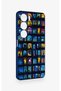 Vivo Y19S Compatible Night City Stories Patterned Silicone Case - 3