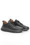 Genuine Leather Eva Sole Black Casual Shoes - Flex256010 - 2