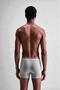Men's Slim Fit Gray Boxers 5-Piece Pack Lycra Comfortable Cut Special Boxed - 4