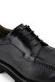 Men's Genuine Leather Black Casual Shoes - 7