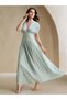 Rochie maxi, verde