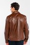 Men's Genuine Leather Nuts Leather Coats - 3