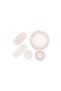 Tantitoni Porcelain Pink Quadro 26-Piece Breakfast Set - 2