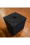 3D Printing Twisting Cube - Mechanical Rotating Puzzle Cube-Black