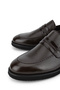 Men's Genuine Leather Brown Classic Shoes - 3