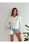 Polo Collar Hair Braid Patterned Arma Embroidered Knitwear Sweater Aw26Kz00084