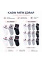 Women's Strawberry Patterned Short Socks 12-Pack |   80% Cotton Seamless, Black White Gray - 6