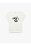 Cotton short sleeve crew neck printed t-shirt - 3