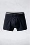 Men's Slim Fit Black Boxers 5-Piece Pack Lycra Comfortable Cut with Special Boxed Packaging - 5