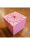 3D Printing Twisting Cube - Mechanical Rotating Puzzle Cube-Pink