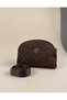Fluffy Quilted Shoulder Bag with Adjustable Strap - 2