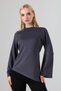 Women's Modal Asymmetrical Cut Spanish Sleeve Blouse - 4