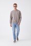 Basic Oversize Crew Neck Sweatshirt - 2