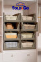 3-Piece*Multi-Purpose Sliding Shelf Organizer for Clothes and Home Accessories Inside the Closet - 3