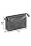 Ares Model 100% Genuine Crazy Cowhide Leather Hand-Grasp Handle Men's Bag, Dimensions 14cm X 20 cm X 5 cm - 2