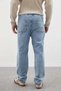 Ribbed Waist Tie Mom Jeans - 8