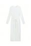 Rochie maxi, alb