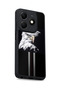 Spark 20 Compatible Printed, Matte Black, Soft Silicone, Protective, Shock Absorbing Cover, Case - 6