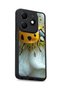 Spark 20 Compatible Printed, Matte Black, Soft Silicone, Protective, Shock Absorbing Cover, Case - 6