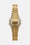 Women A168WG9WDF Stainless Steel Digital Watch 39 mm, Gold - 5