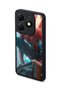Spark 20 Compatible Printed, Matte Black, Soft Silicone, Protective, Shock Absorbing Cover, Case - 5