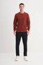 Slim Fit Selanik Knitted Tile Men's Sweatshirt 56400