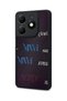 Spark 20 Compatible Printed, Matte Black, Soft Silicone, Protective, Shock Absorbing Cover, Case - 3