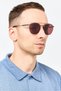 Men L281S Aviator Sunglasses, Gunmetal - 2
