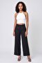 Women Regular Fit Solid Wide Leg Pants, Multicolor - 2