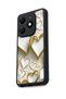 Spark 20 Compatible Printed, Matte Black, Soft Silicone, Protective, Shock Absorbing Cover, Case - 7