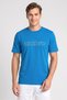 Men Sportswear Fit Short Sleeve Outdoor T-Shirt, Blue