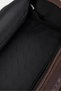 Men Brand Logo Rolling Duffel Bag, Chocolate Brown - 5