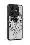 Spark 20 Compatible Printed, Matte Black, Soft Silicone, Protective, Shock Absorbing Cover, Case - 2