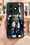 Spark 20 Compatible Printed, Matte Black, Soft Silicone, Protective, Shock Absorbing Cover, Case - 8