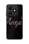 Spark 20 Compatible Printed, Matte Black, Soft Silicone, Protective, Shock Absorbing Cover, Case