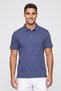 Men Sportswear Fit Short Sleeve Outdoor Polo, Dusty Blue