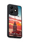 Spark 20 Compatible Printed, Matte Black, Soft Silicone, Protective, Shock Absorbing Cover, Case - 6
