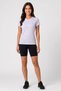 Women Slim Fit Short Sleeve Running T-Shirt, Light Lavender - 2