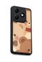 Tecno Spark 20 Compatible Printed, Matte Black, Soft Silicone, Protective, Shock-Absorbing Cover, Case - 6