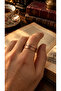Ataturk Signed Adjustable Pure Copper Unisex Ring - 2