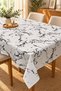 Liquid-Proof Oilcloth Tablecloth |   Stain-Resistant, Easy-To-Clean Pvc Tablecloth