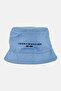 Men Embroidered Logo Bucket Hat, Light Blue