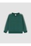 Green Striped Boy's Suit - 2