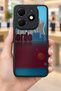 Spark 20 Compatible Printed, Matte Black, Soft Silicone, Protective, Shock Absorbing Cover, Case - 8
