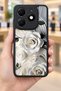 Spark 20 Compatible Printed, Matte Black, Soft Silicone, Protective, Shock Absorbing Cover, Case - 8
