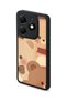 Tecno Spark 20 Compatible Printed, Matte Black, Soft Silicone, Protective, Shock-Absorbing Cover, Case - 5