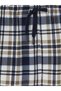 Esvab • Modern & Distinctive Standard Fit Checkered Embroidered Men's Pajama Bottoms - 3