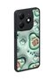 Spark 20 Compatible Printed, Matte Black, Soft Silicone, Protective, Shock Absorbing Cover, Case - 4