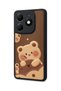 Spark 20 Compatible Printed, Matte Black, Soft Silicone, Protective, Shock Absorbing Cover, Case - 3