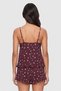 Women 3 Pcs Floral Print Top And Shorts With Pants Sleepwear Set, Multicolor - 6